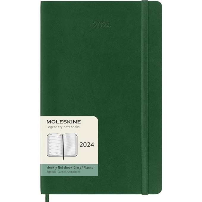 Еженедельник MOLESKINE WKNT POCKET 90x140 мм на 12 месяцев 144 страницы (DSB2012WN2) DSK1512WN2