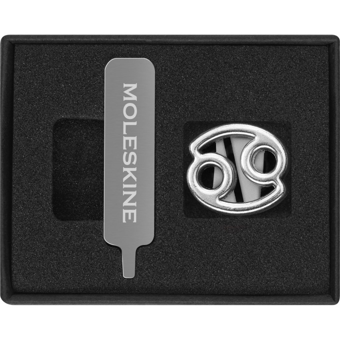 Шильд-символ MOLESKINE PINCANCERSILV рак